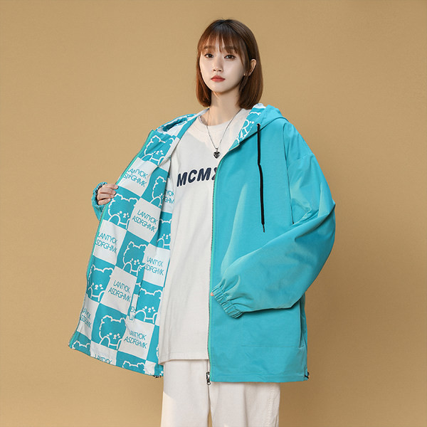 Női sportdzseki két arccal