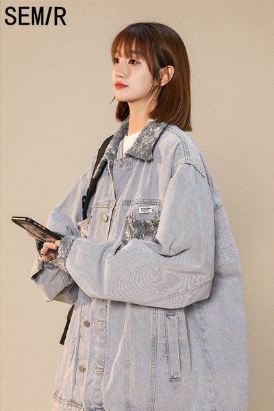 Női farmerdzseki két színben