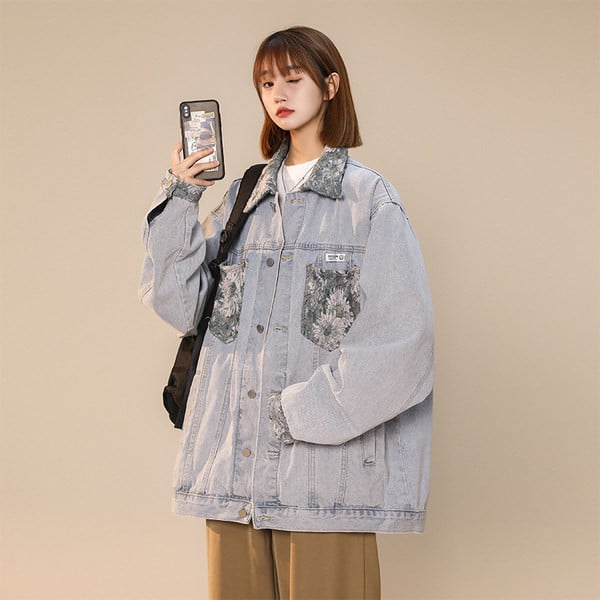 Női farmerdzseki két színben