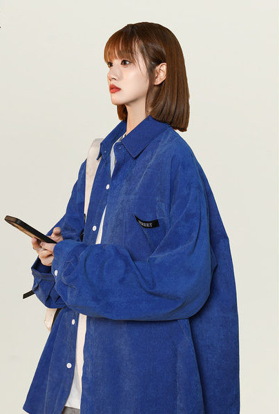 Широк модел есенно яке за жени