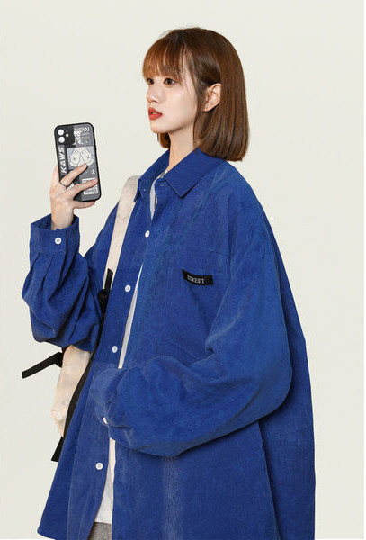 Широк модел есенно яке за жени