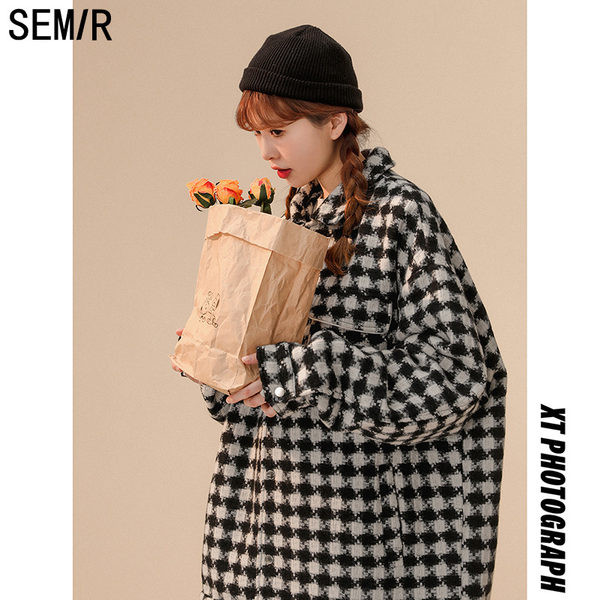 Kockás női kabát típusú ing különböző színekben