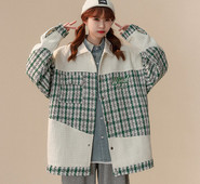 Naiste sügisjope - avar nööpidega mudel