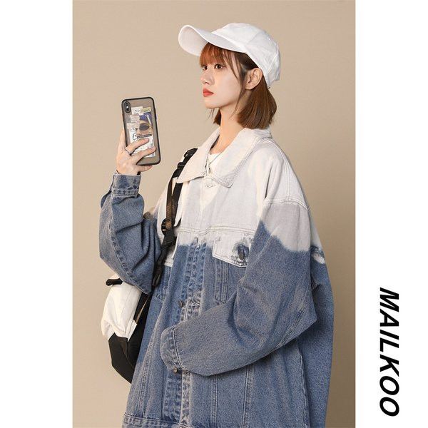 Női őszi kabát zsebbel - ingyenes modell