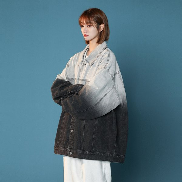 Női őszi kabát zsebbel - ingyenes modell