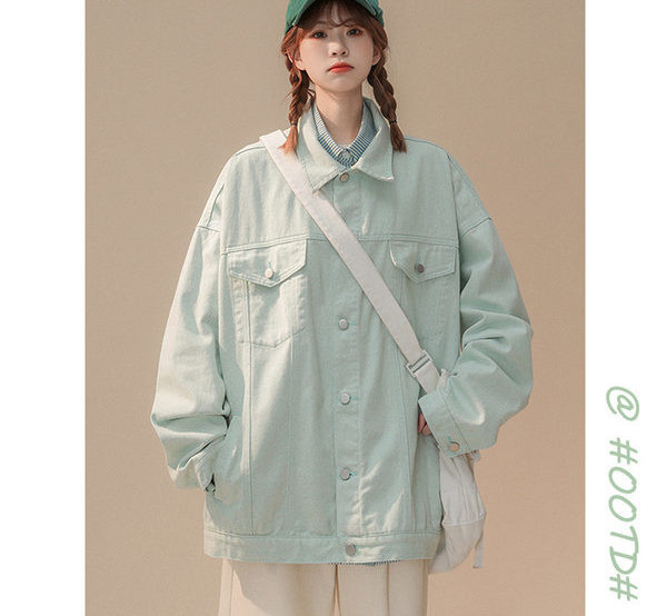 Női farmerdzseki különböző színekben