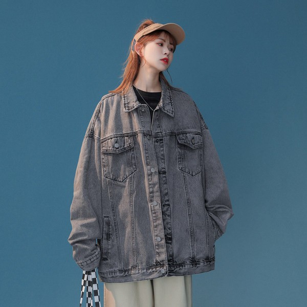 Női farmerdzseki különböző színekben