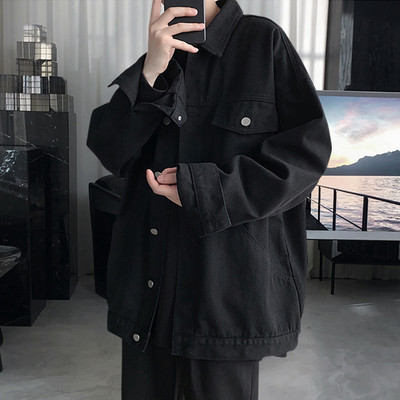 Ženska jesenja jakna na gumbe - retro stil