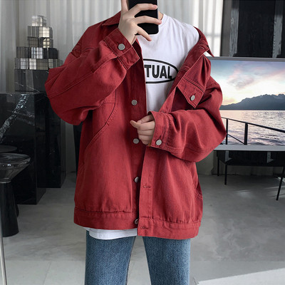 Ženska jesenja jakna na gumbe - retro stil