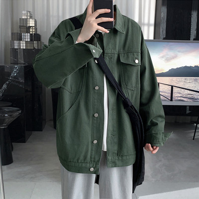 Ženska jesenja jakna na gumbe - retro stil