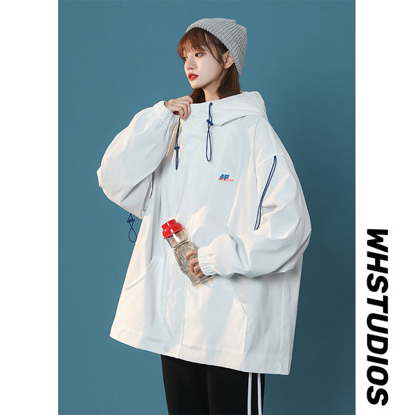 Дамско есенно яке - свободен модел с джоб