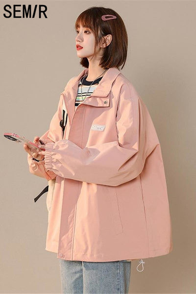 Női kabát különböző színekben, zsebbel