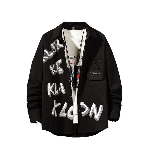 Есенно яке с копчета и джоб в два цвята