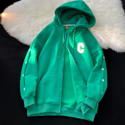 Női őszi alkalmi cipzáras kabát