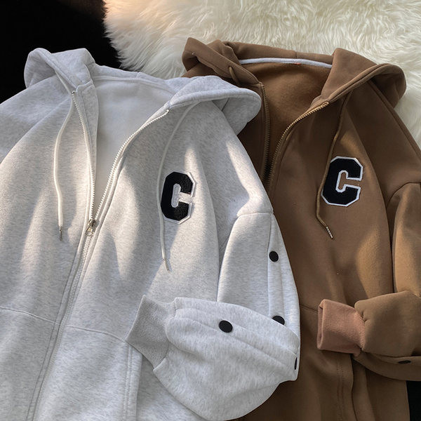 Női őszi alkalmi cipzáras kabát