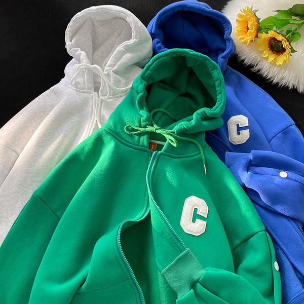 Női őszi alkalmi cipzáras kabát