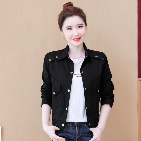 Jesenska ženska kratka jakna u tri boje