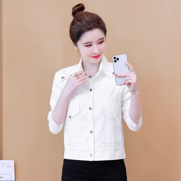 Jesenska ženska kratka jakna u tri boje