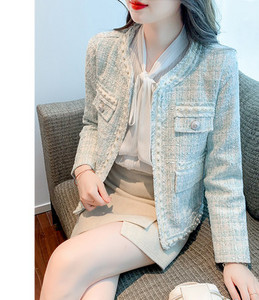 Елегантно дамско яке с U -образна яка в различни цветове 