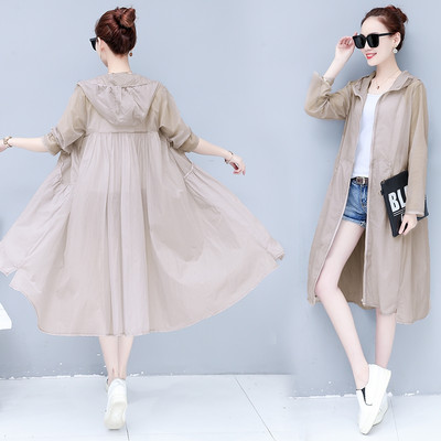 Ženska jesenska jakna srednje dužine - sa UV zaštitom