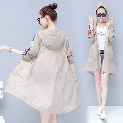 Ženska jesenska jakna srednje dužine - sa UV zaštitom