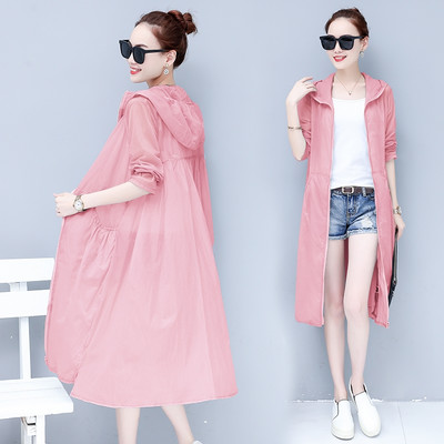 Ženska jesenska jakna srednje dužine - sa UV zaštitom