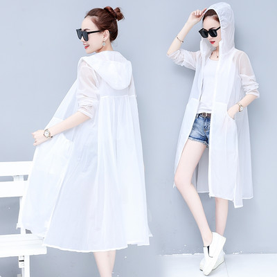 Ženska jesenska jakna srednje dužine - sa UV zaštitom