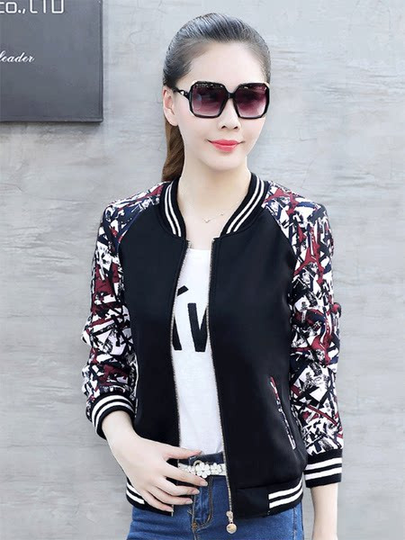 Ženska jesenska jakna - univerzalni kratki model