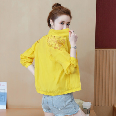 Dnevna ženska jakna za zaštitu od sunca u raznim bojama