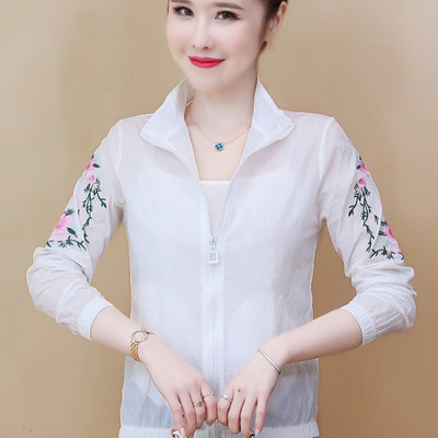 Dnevna ženska jakna za zaštitu od sunca u raznim bojama