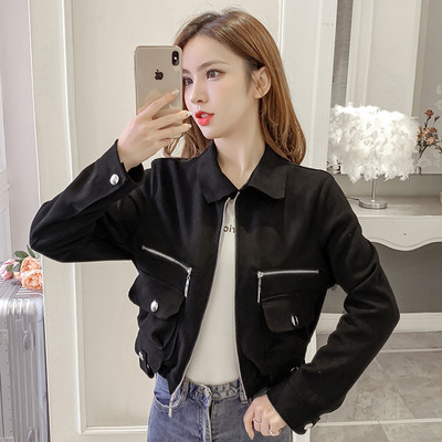 Elegáns női kabát gombokkal, különböző színekben