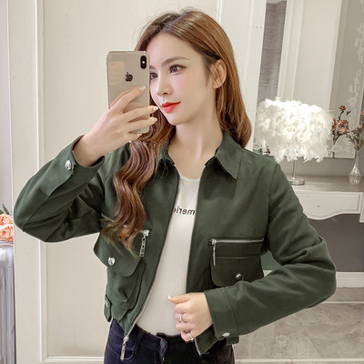 Elegáns női kabát gombokkal, különböző színekben