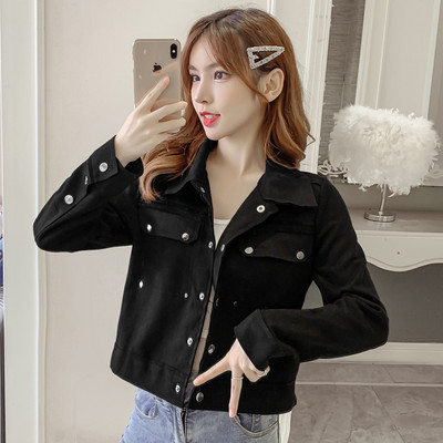 Elegáns női kabát gombokkal, különböző színekben