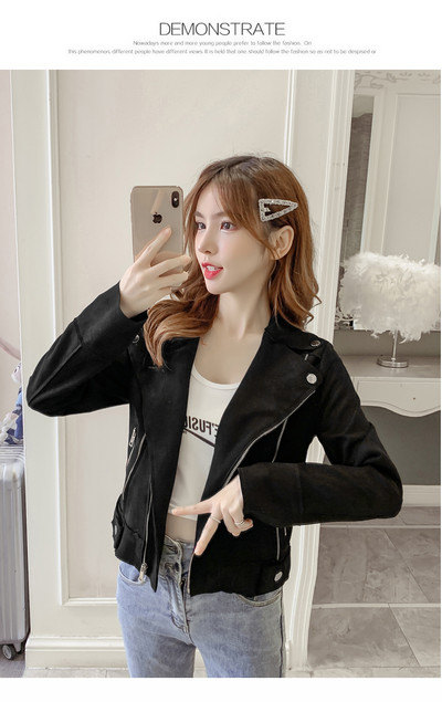 Elegáns női kabát gombokkal, különböző színekben