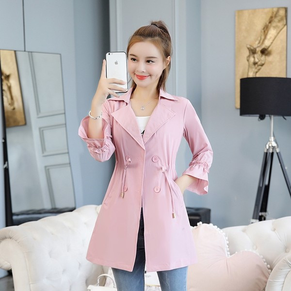 Elegáns női kabát különböző színekben