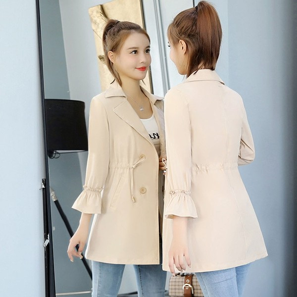 Elegáns női kabát különböző színekben