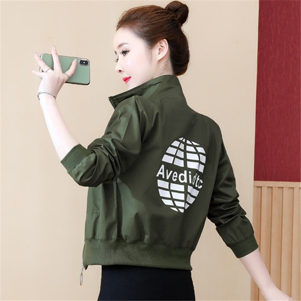 naiste sügislühike lukuga jope