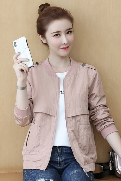 Igapäevane sügisene kevadine naiste jakk erinevates värvides