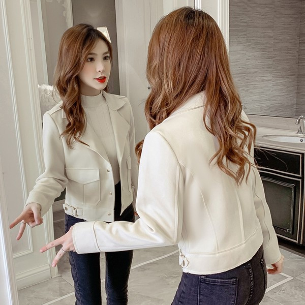 Naiste jakk krae ja nööpidega