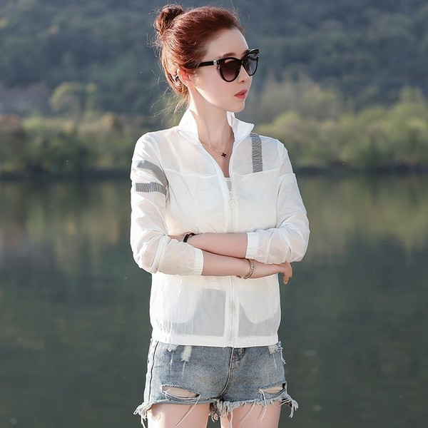 Есенно дамско яке с UV защита - в два цвята