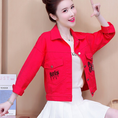 Φθινοπωρινό τζιν μπουφάν - κοντό μοντέλο