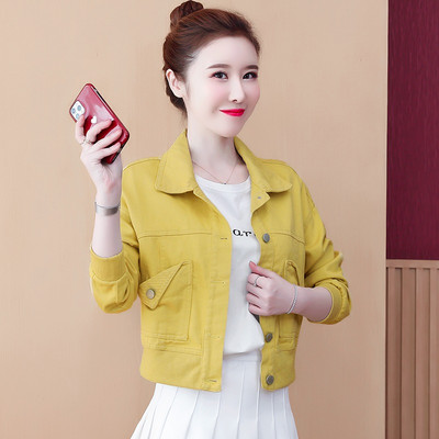 Φθινοπωρινό τζιν μπουφάν - κοντό μοντέλο