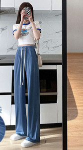 Casual γυναικείο παντελόνι με κορδόνια σε διάφορα χρώματα