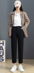 Γυναικείο παντελόνι - ίσιο λεπτό μοντέλο