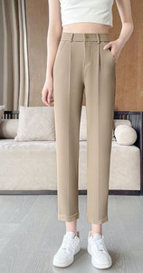 Γυναικείο παντελόνι - ίσιο λεπτό μοντέλο