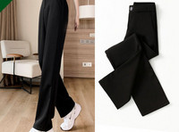 Γυναικείο casual παντελόνι με σκίσιμο