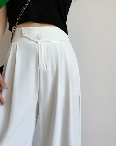 Elegantsed naiste kõrge vöökohaga püksid erinevates värvides