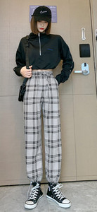 Lezser széles szárú nadrág zsebbel