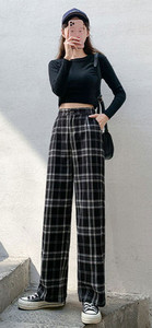 Lezser széles szárú nadrág zsebbel