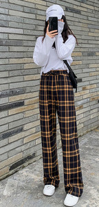 Lezser széles szárú nadrág zsebbel